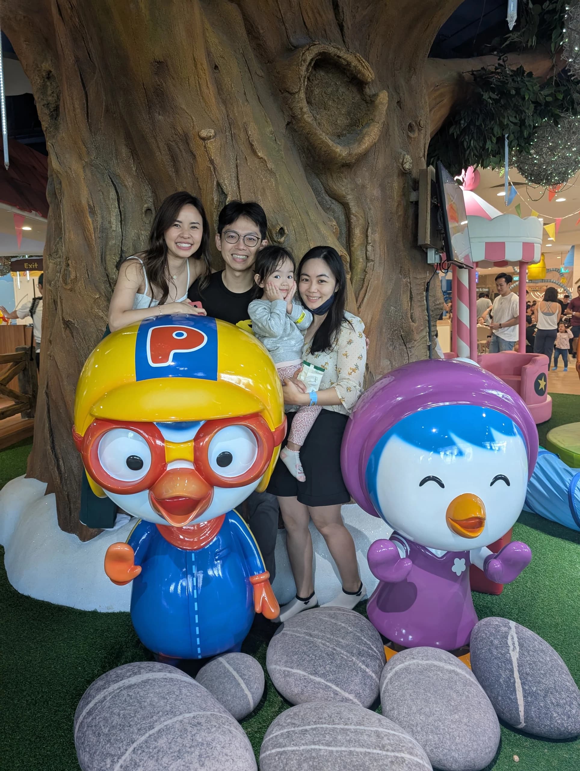Kin Foong (Senior Audit Manager) and his lovely wife Carmen